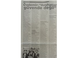 Mersin Barosu kuruluş yıldönümü töreni yapıldı