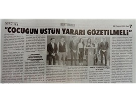 Dünya Çocuk Hakları Günü basın açıklaması