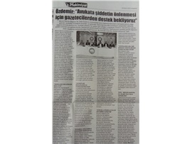 Basın toplantısı yapıldı