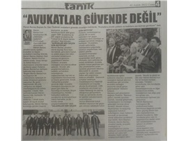 Mersin Barosu kuruluş yıldönümü töreni yapıldı