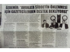 Basın toplantısı yapıldı