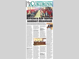 BASINDA BAROMUZ (Mersin BAROSU Koruyucu Aile Semineri Düzenledi)