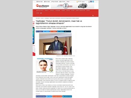 BASINDA BAROMUZ (Hukuk Devleti Günü Mesajı)