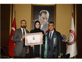 11 STAJYER AVUKATIMIZ, AVUKATLIK RUHSATNAMESİNİ ALDI