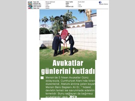 BASINDA BAROMUZ (Avukatlar Günü Kutlandı)