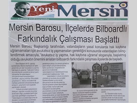 BASINDA BAROMUZ (Billboardlı Farkındlık Çalışması İlçelerde Başladı)