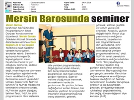 BASINDA BAROMUZ (NLP Semineri)
