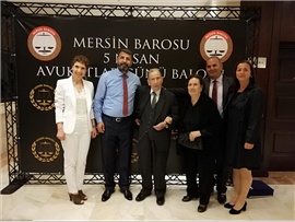 MERSİN BAROSU AVUKATLARI BALODA BULUŞTU