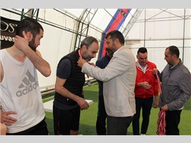 GELENEKSEL HALI SAHA FUTBOL TURNUVASI’NIN GALİBİ AMOHA TAKIMI OLDU