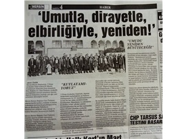 Mersin Barosu 5 Nisan Avukatlar Günü töreni düzenledi