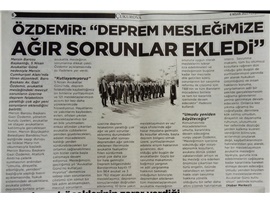 Mersin Barosu 5 Nisan Avukatlar Günü töreni düzenledi
