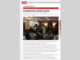 BASINDA BAROMUZ (AVUKATLARIMIZDAN MÜZİK ZİYAFETİ)