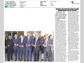BASINDA BAROMUZ (Erdemli Baro Hizmet Birimlerinin Açılışı Yapıldı)