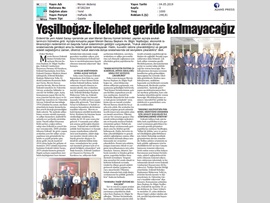 BASINDA BAROMUZ (Erdemli Baro Hizmet Birimlerinin Açılışı Yapıldı)