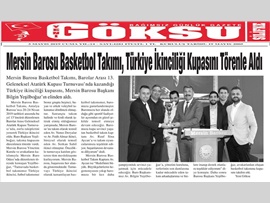 BASINDA BAROMUZ (Mersin Barosu Basketbol Takımımız Türkiye İkincisi Oldu)