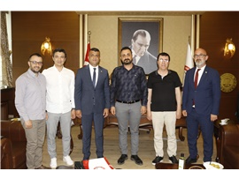 ŞIRNAK BAROSU BAŞKANI AV. ROJHAT DİLSİZ’DEN ZİYARET