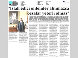 BASINDA BAROMUZ (Islah Edici Önlemler Alınmazsa, Cezalar Yeterli Olmaz)