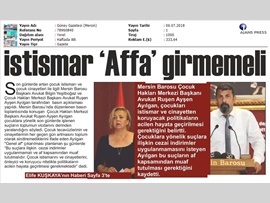 BASINDA BAROMUZ (Çocuk İstismarı ve Cinayetleri Hakkında Basın Açıklaması)