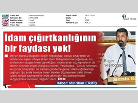 BASINDA BAROMUZ (Çocuk İstismarı ve Cinayetleri Hakkında Basın Açıklaması)
