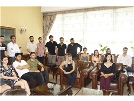 GENÇ AVUKATLAR MECLİSİMİZDEN BARO BAŞKANIMIZA ZİYARET