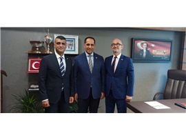 BARO YÖNETİMİMİZ, MERSİN MİLLETVEKİLLERİMİZ GÜLCAN KIŞ VE ALİ KIRATLI’YI ZİYARET ETTİ