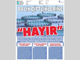 BASINDA BAROMUZ (Balık Çiftliklerine Tepki)