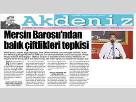 BASINDA BAROMUZ (Balık Çiftliklerine Tepki)