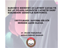 BAROMUZ ÜYESİ MESLEKTAŞLARIMIZA SALDIRI KINAMA