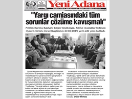 BASINDA BAROMUZ (Baro Başkanımızdan Silifke Avukatlar Odası'na Ziyaret)