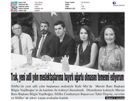 BASINDA BAROMUZ (İlçelerde 2019-2020 Adli Yıl Açılış Töreni Yapıldı)