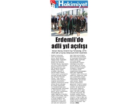 BASINDA BAROMUZ (İlçelerde 2019-2020 Adli Yıl Açılış Töreni Yapıldı)