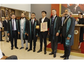 SAĞKAN VE ÖZDEMİR’DEN DUAYEN AVUKATLARA ONUR PLAKETİ