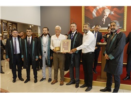 SAĞKAN VE ÖZDEMİR’DEN DUAYEN AVUKATLARA ONUR PLAKETİ