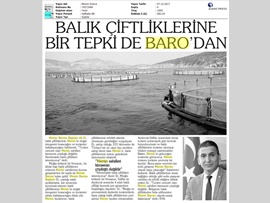 BASINDA BAROMUZ (Balık Çiftlliğine Tepki) 06.10.207