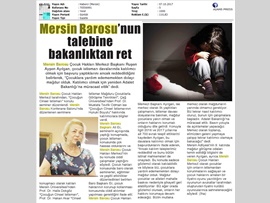 BASINDA MERSİN BAROSU (Çocuk İstismarı Paneli) 06.10.2017