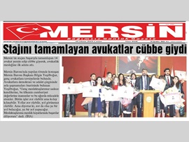BASINDA BAROMUZ (10 Avukat Cübbe Giyip Ruhsat Aldı)