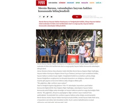 BASINDA BAROMUZ (Mersin Barosu Vatandaşları Hayvan Hakları Konusunda Bilinçlendiriyor)