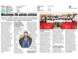 BASINDA BAROMUZ (23 Stj. Av. Yemin Edip Cübbe Giydi)