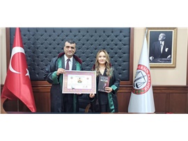 STJ. AV. ECEM ÖZADA OLUWAMODIMU CÜBBE GİYDİ