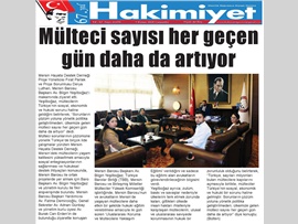 BASINDA  BAROMUZ (Yeşilboğaz: "Mülteciler Türkiye'nin Sosyal Ekonomik ve Hukuki Sorunudur")