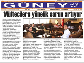 BASINDA  BAROMUZ (Yeşilboğaz: "Mülteciler Türkiye'nin Sosyal Ekonomik ve Hukuki Sorunudur")