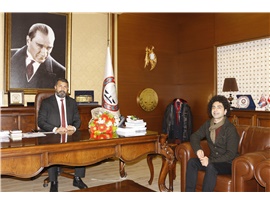 MERSİN DEVLET OPERA VE BALESİ’NDEN BAŞKANIMIZA ZİYARET