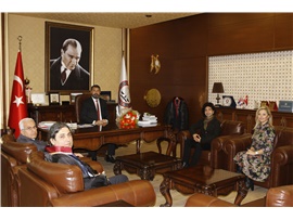 MERSİN DEVLET OPERA VE BALESİ’NDEN BAŞKANIMIZA ZİYARET
