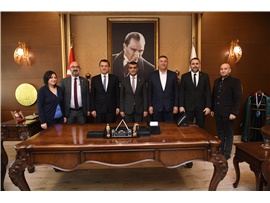 YENİŞEHİR BELEDİYE BAŞKANI ABDULLAH ÖZYİĞİT’TEN BAROMUZA ZİYARET