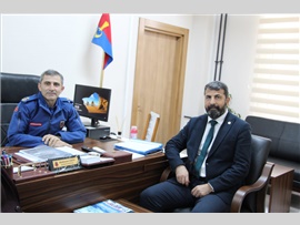 YEŞİLBOĞAZ: “UYGAR BİR YAŞAM İÇİN KURUMLAR ARASI İLETİŞİME ÖNEM VERİYORUZ”