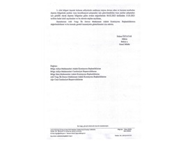 STJ. AVUKATLARIN DEPREM NEDENİYLE  İDARİ İZİNLİ SAYILMASI HK.