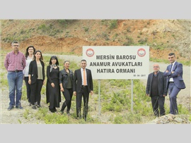 Mersin Barosu Anamur Avukatları Hatıra Ormanı