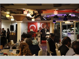 Avukatlar Günü etkinlikleri kapsamında, Anamur'da meslektaşlarımız kokteylde buluştular.