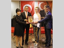 Avukatlar Günü etkinlikleri kapsamında, Anamur'da meslektaşlarımız kokteylde buluştular.