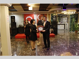 Avukatlar Günü etkinlikleri kapsamında, Anamur'da meslektaşlarımız kokteylde buluştular.